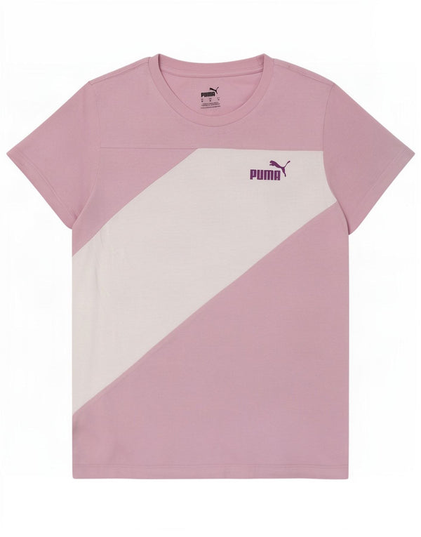 T-shirt damski Puma Top UK 12 w kolorze średniego różu