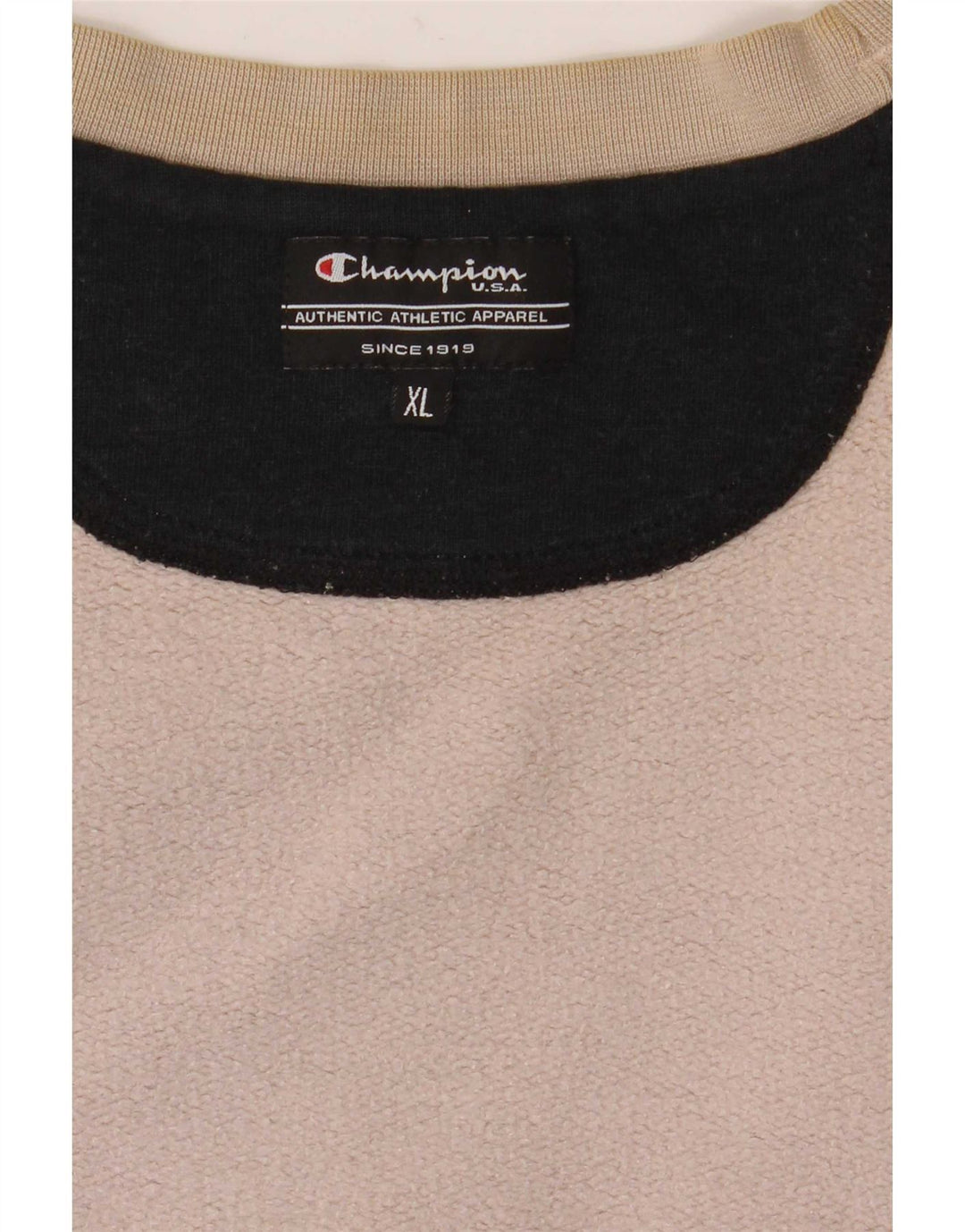 Męski sweter z grafiką Champion XL, beżowy