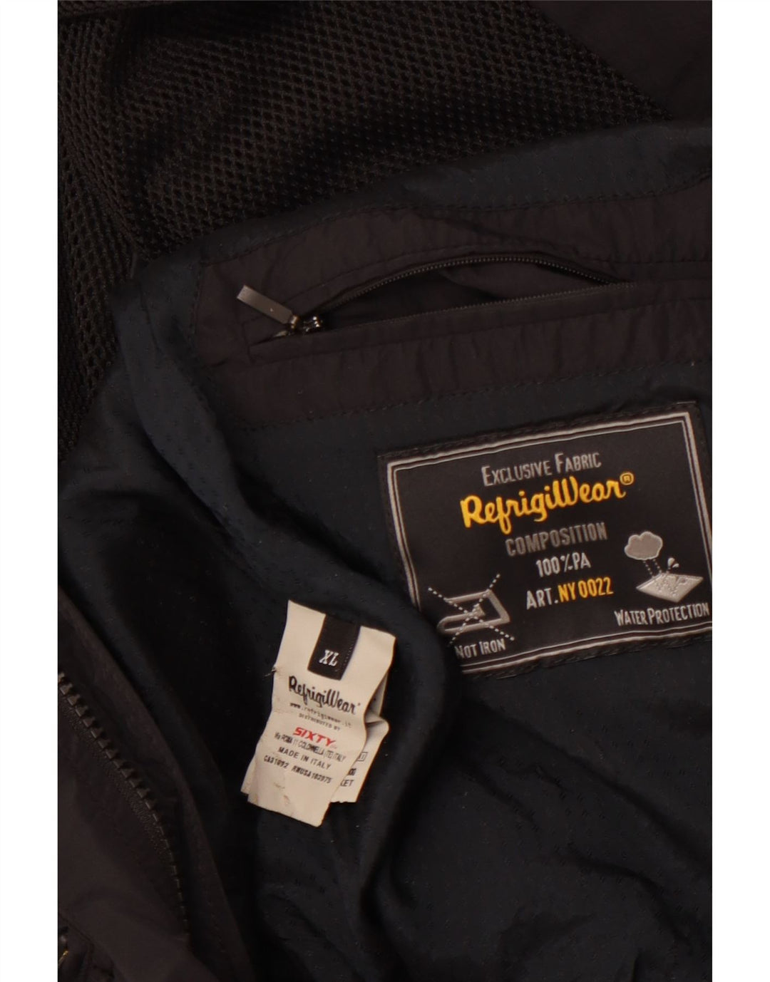 Damska kurtka bomberka Refrigiwear UK 18 XL, czarny poliamid