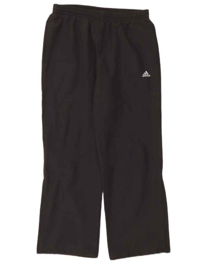 Męskie spodnie dresowe Adidas Clima 365, średni czarny poliester
