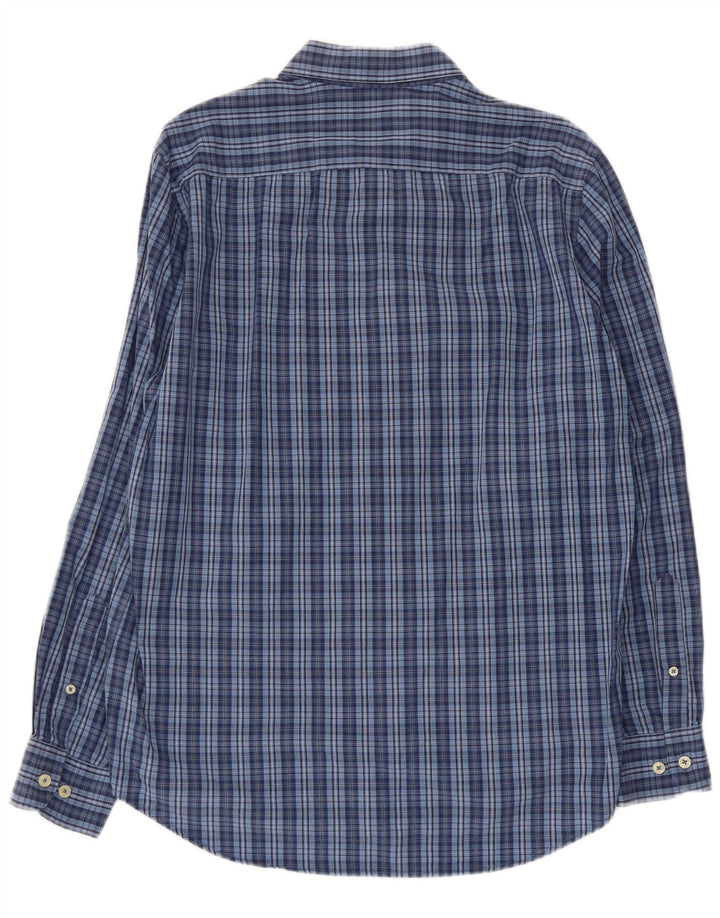 Koszula męska CARRERA o regularnym kroju, duża, niebieska, bawełniana w kratę