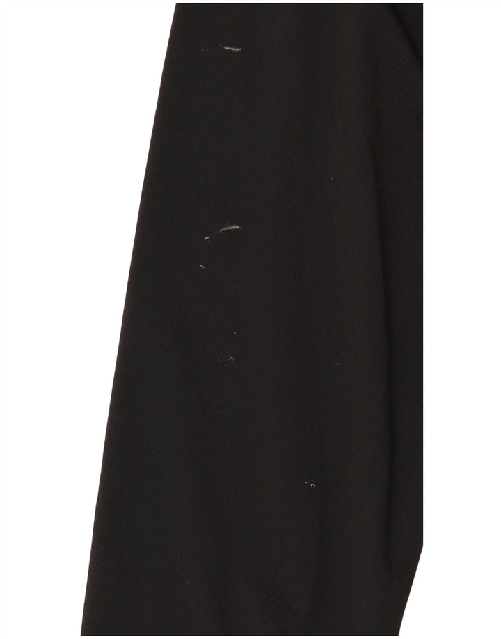 Damska kurtka dresowa FILA UK 16, duża, czarna, poliestrowa z blokami kolorów