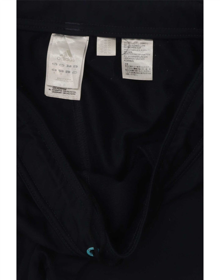 Damskie spodnie dresowe Adidas UK 12 Średni granatowy poliester