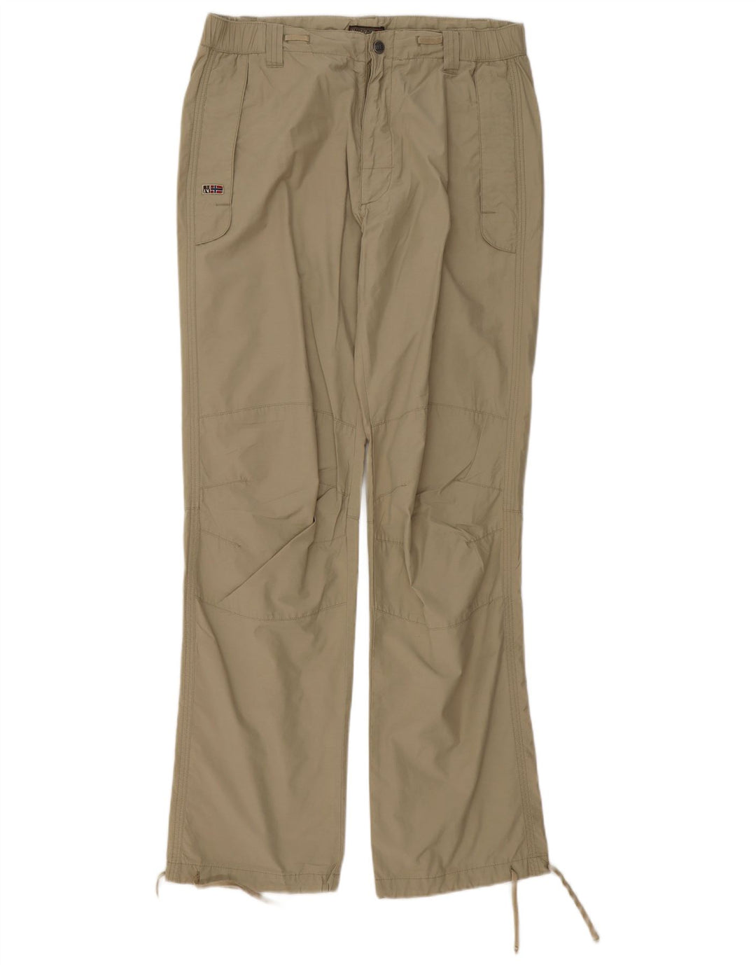Męskie spodnie turystyczne Napapijri IT 48 Medium W34 L34 Khaki Poliamid