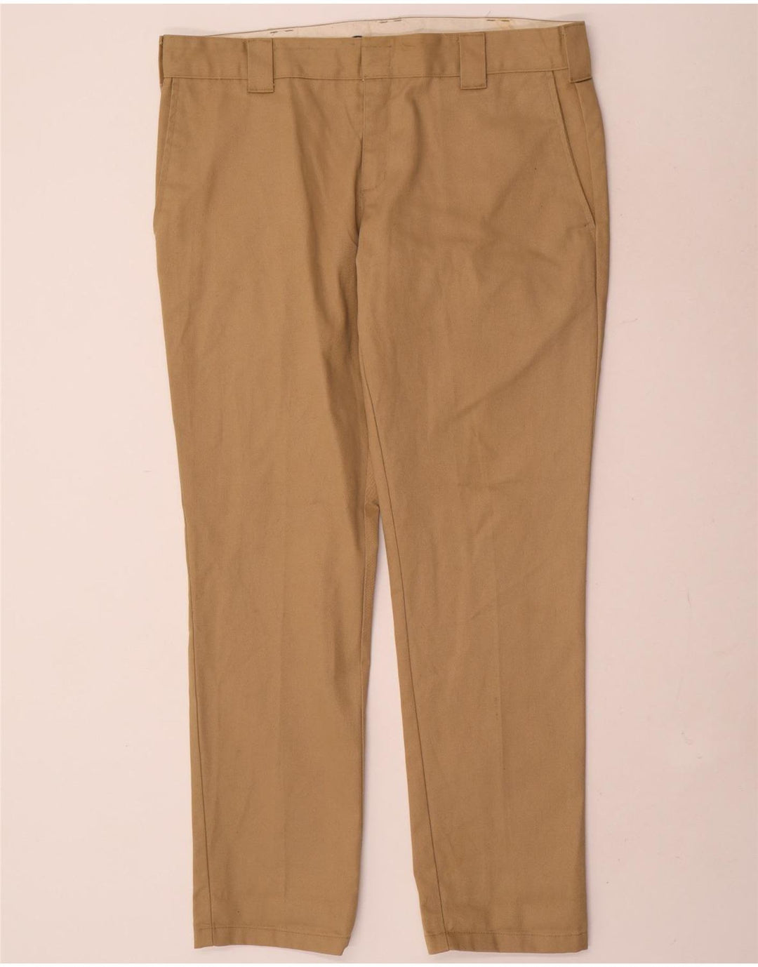 Męskie spodnie chino Dickies Slim Fit W36 L32 Beżowy poliester