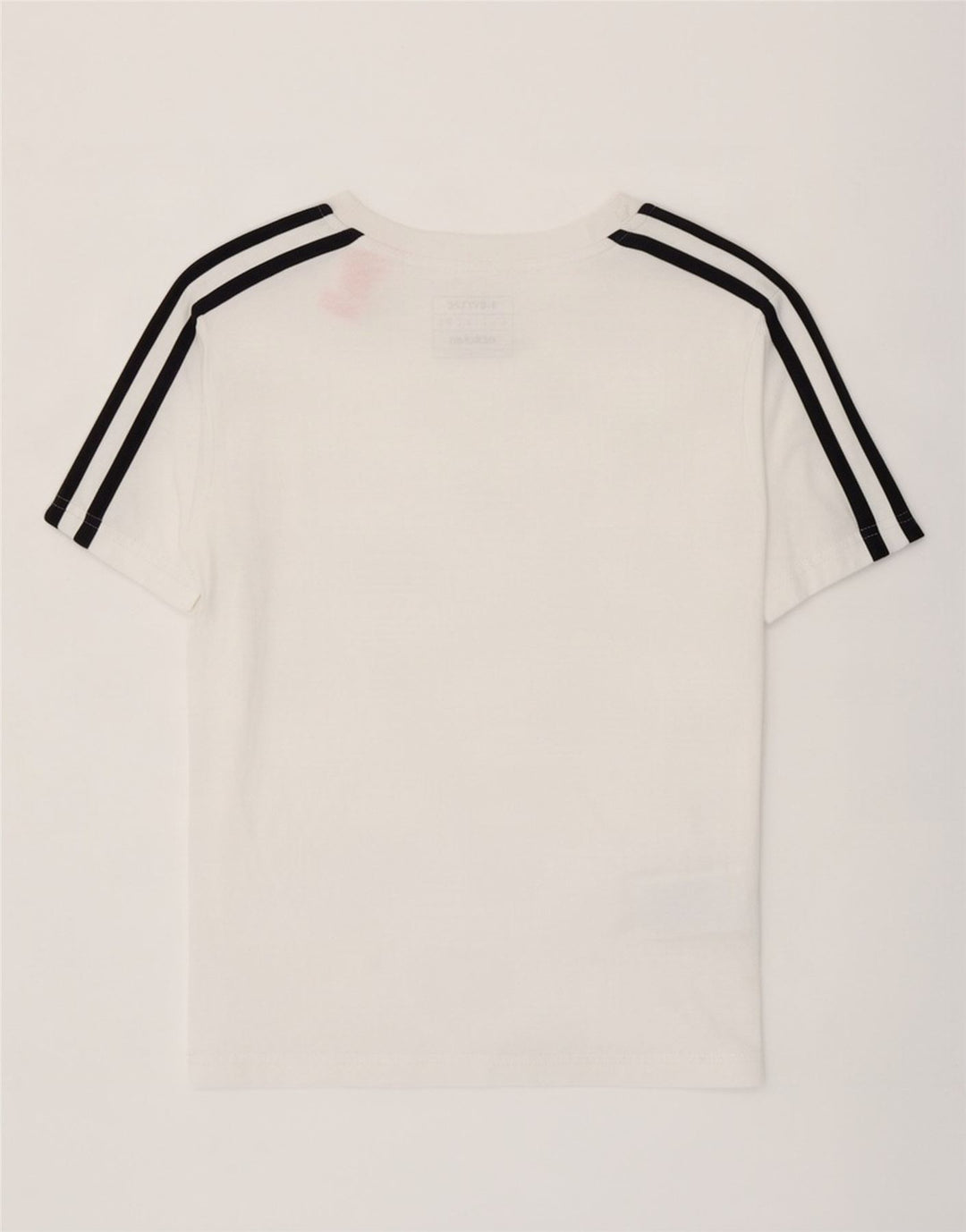 Adidas Chłopięcy T-Shirt Top 7-8 Lat Biała Bawełna