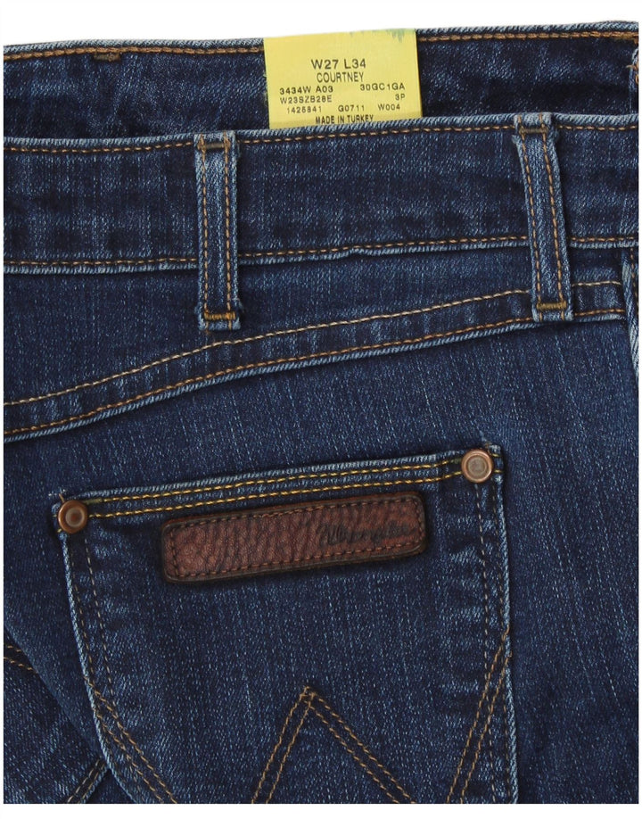 Damskie jeansy WRANGLER W27 L31 Niebieskie, bawełniane