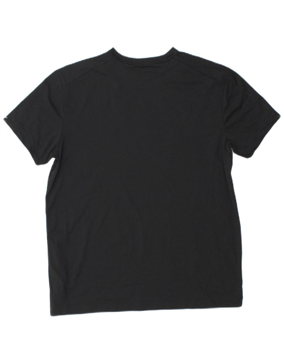 Męski T-shirt NIKE Dri Fit z grafiką, średni czarny poliester