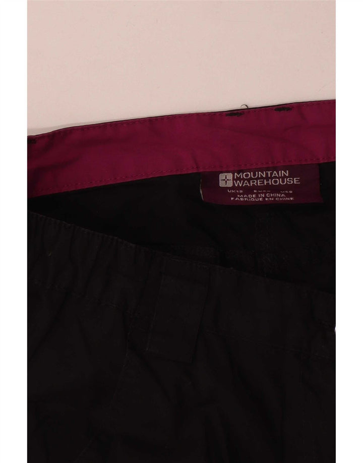 Damskie spodnie cargo Mountain Warehouse UK 12 Medium W34 L31 Czarne