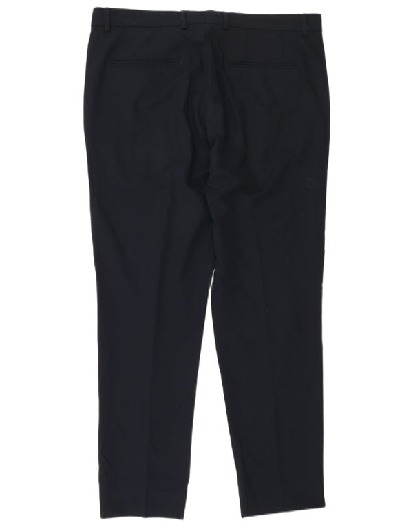 Męskie spodnie chino Zara EU 42 Large W32 L29 Granatowy poliester