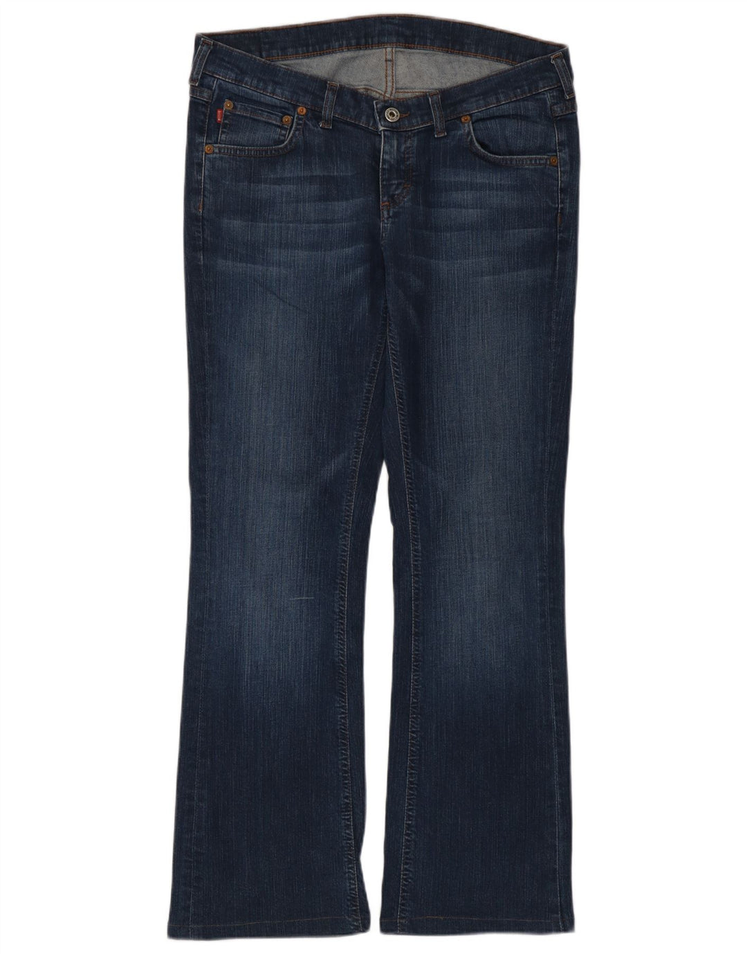 Damskie jeansy Bootcut Mustang W30 L29 Niebieskie bawełniane