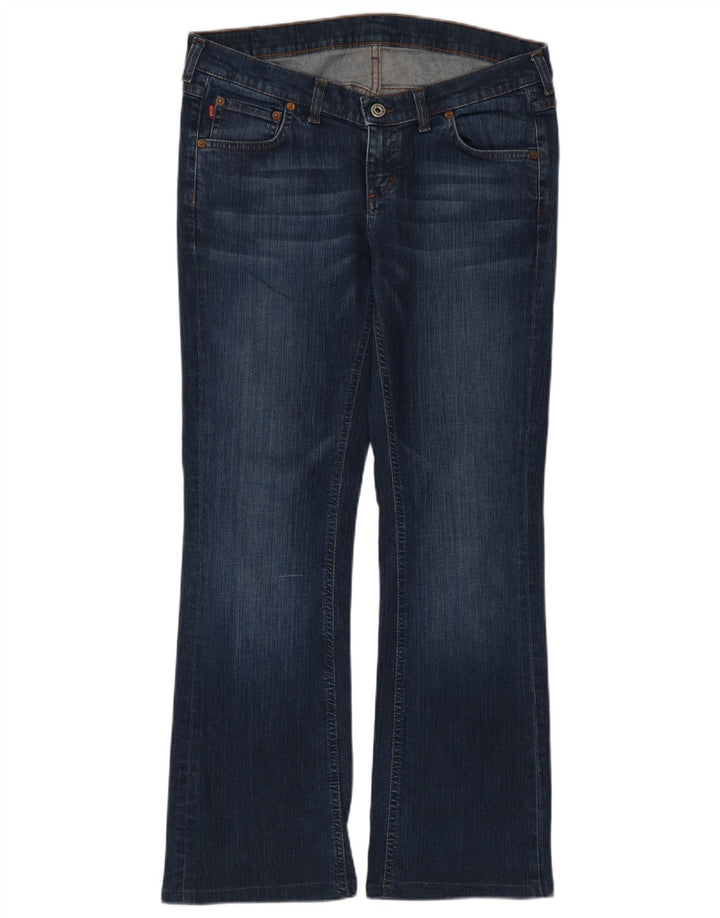 Damskie jeansy Bootcut Mustang W30 L29 Niebieskie bawełniane
