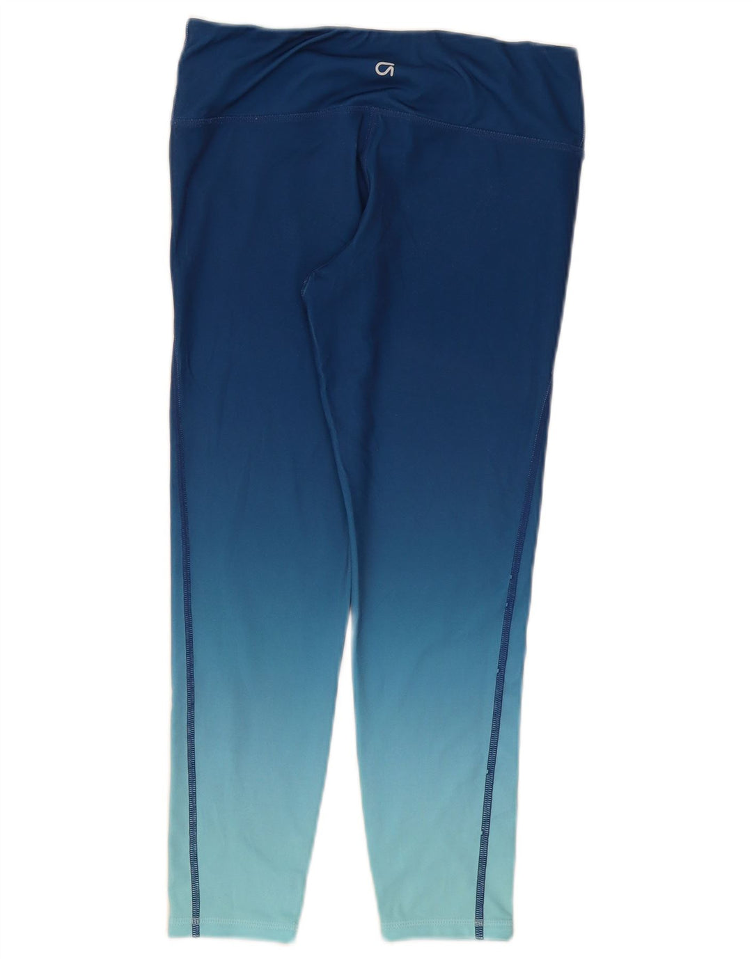 Damskie legginsy Gap UK 10, mały, niebieski, poliester z blokami kolorów