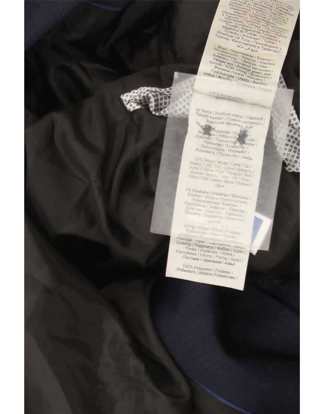 Jack & Jones Chłopięca marynarka zapinana na 2 guziki, 13-14 lat, granatowa, poliester