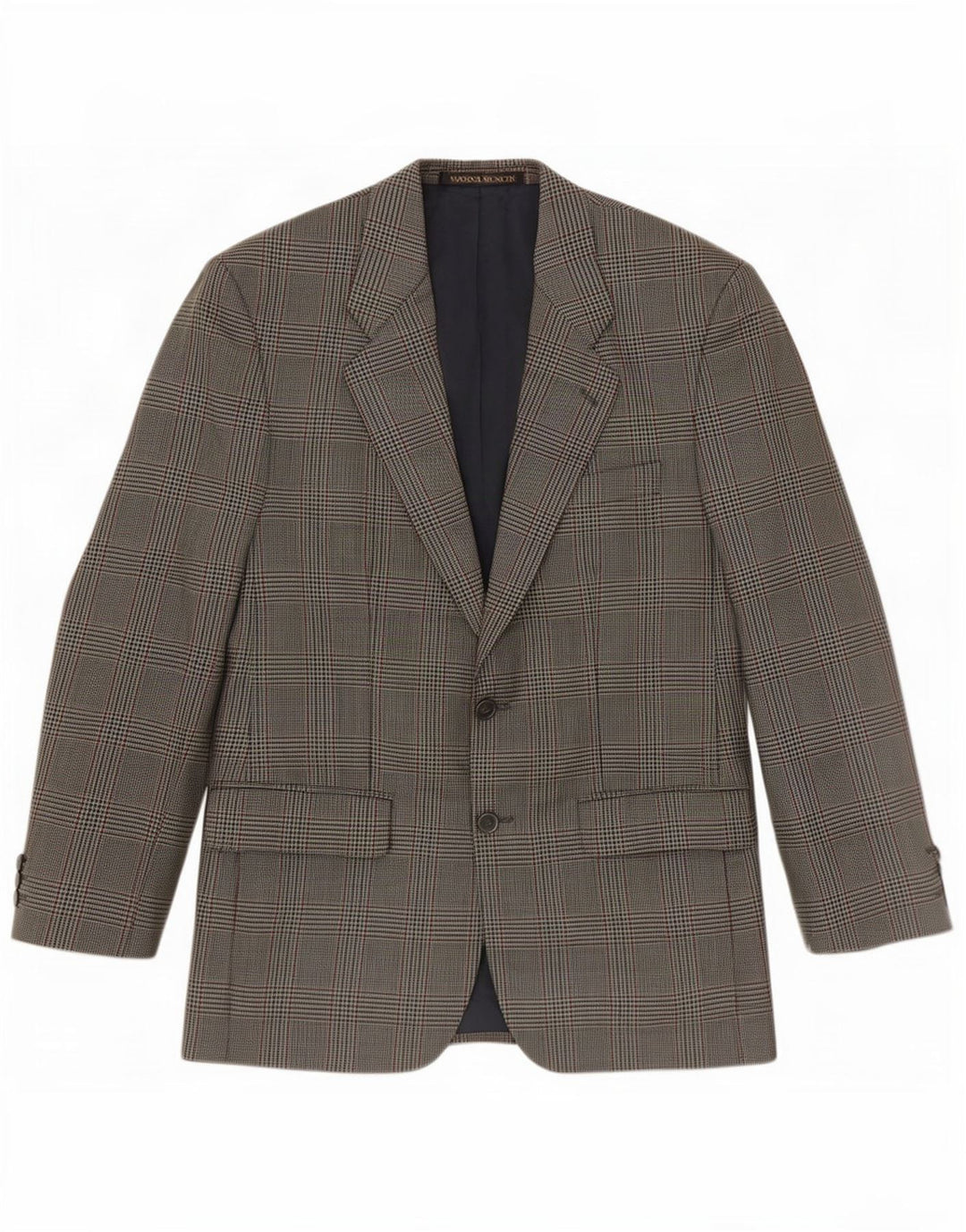 Marks & Spencer Męska marynarka St. Michael Blazer UK 38 w średnią zieloną kratę