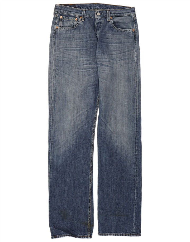 Męskie dżinsy Levi's 501 Straight W33 L36 Niebieskie