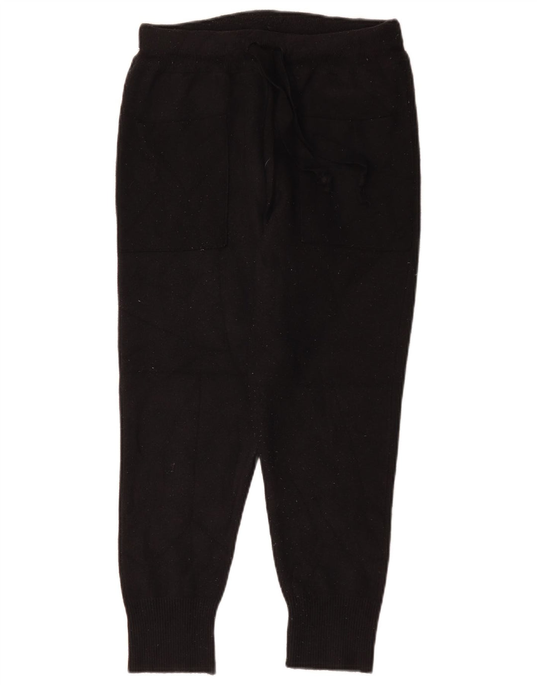 Damskie spodnie dresowe Zara Joggers UK 14 Średnia czarna wiskoza