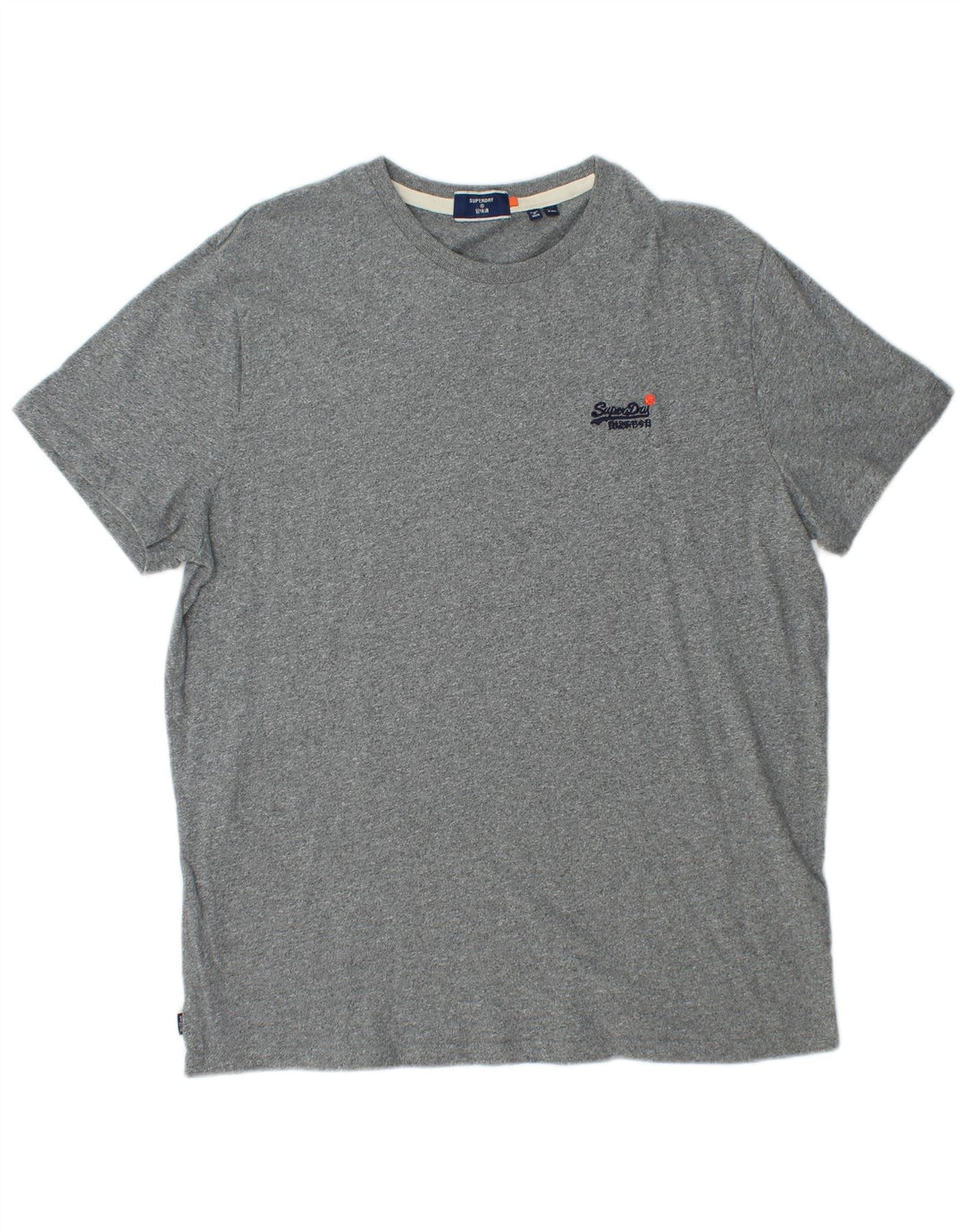 T-shirt męski Superdry 2XL Szara bawełna w plamki