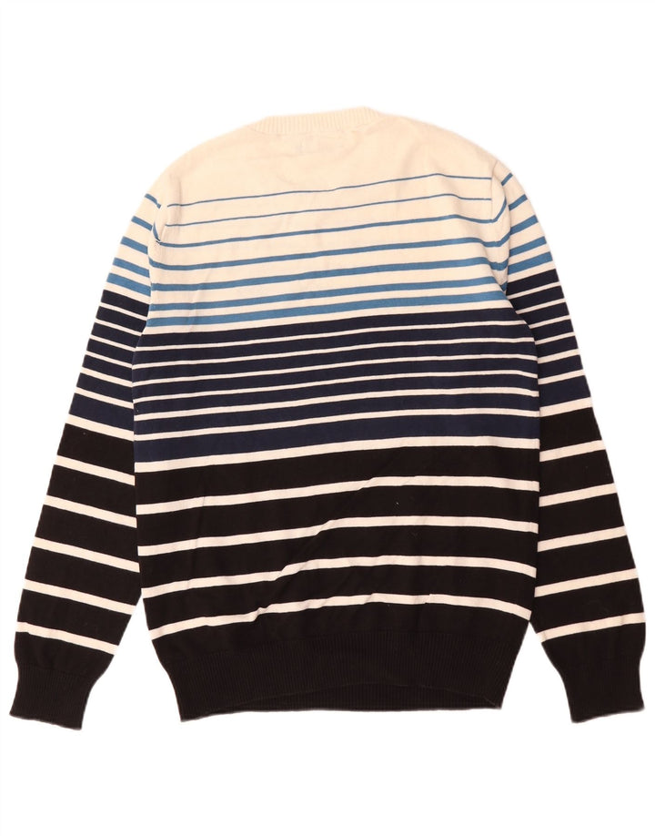 Męski sweter Jack & Jones z okrągłym dekoltem, bawełniany, średniej wielkości, w kolorze czarnym