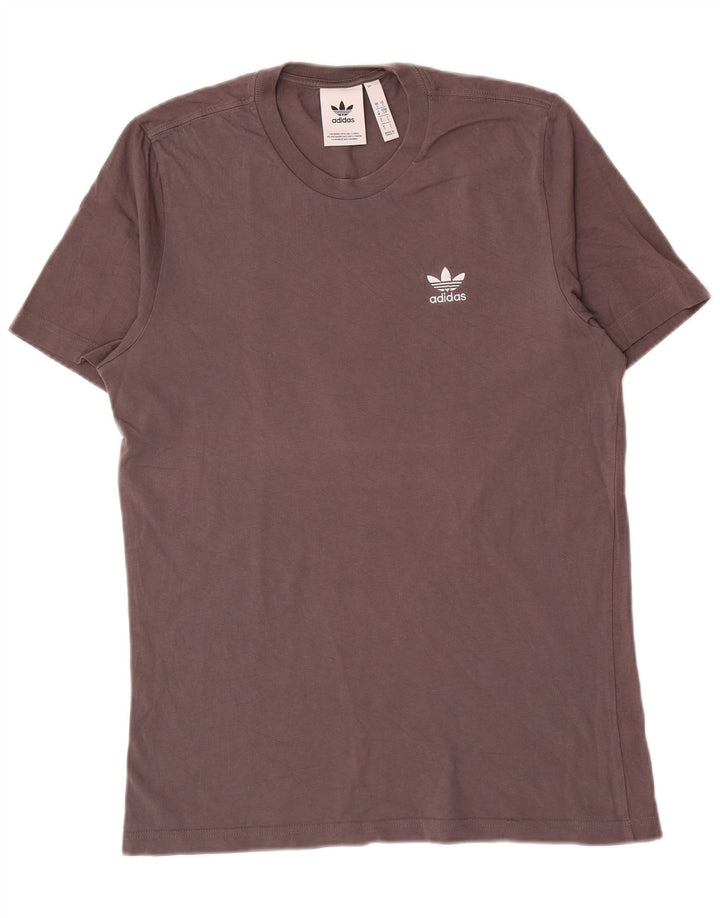 Adidas Męski T-shirt Top Mały Szary