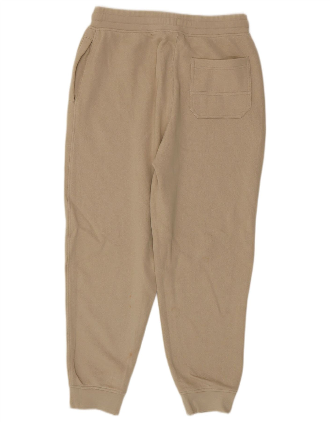 Męskie spodnie dresowe Zara Joggers w kolorze średniego beżu, bawełny