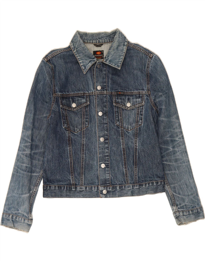 ENERGIE Womens Denim Jacket UK 18 XL Blue Vintage Energie and Second-Hand Energie from Messina Hembry 