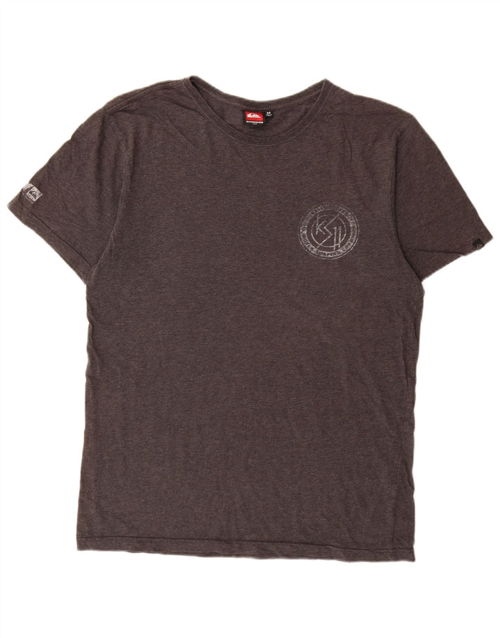 Męski t-shirt Quiksilver Slim Top, średni szary