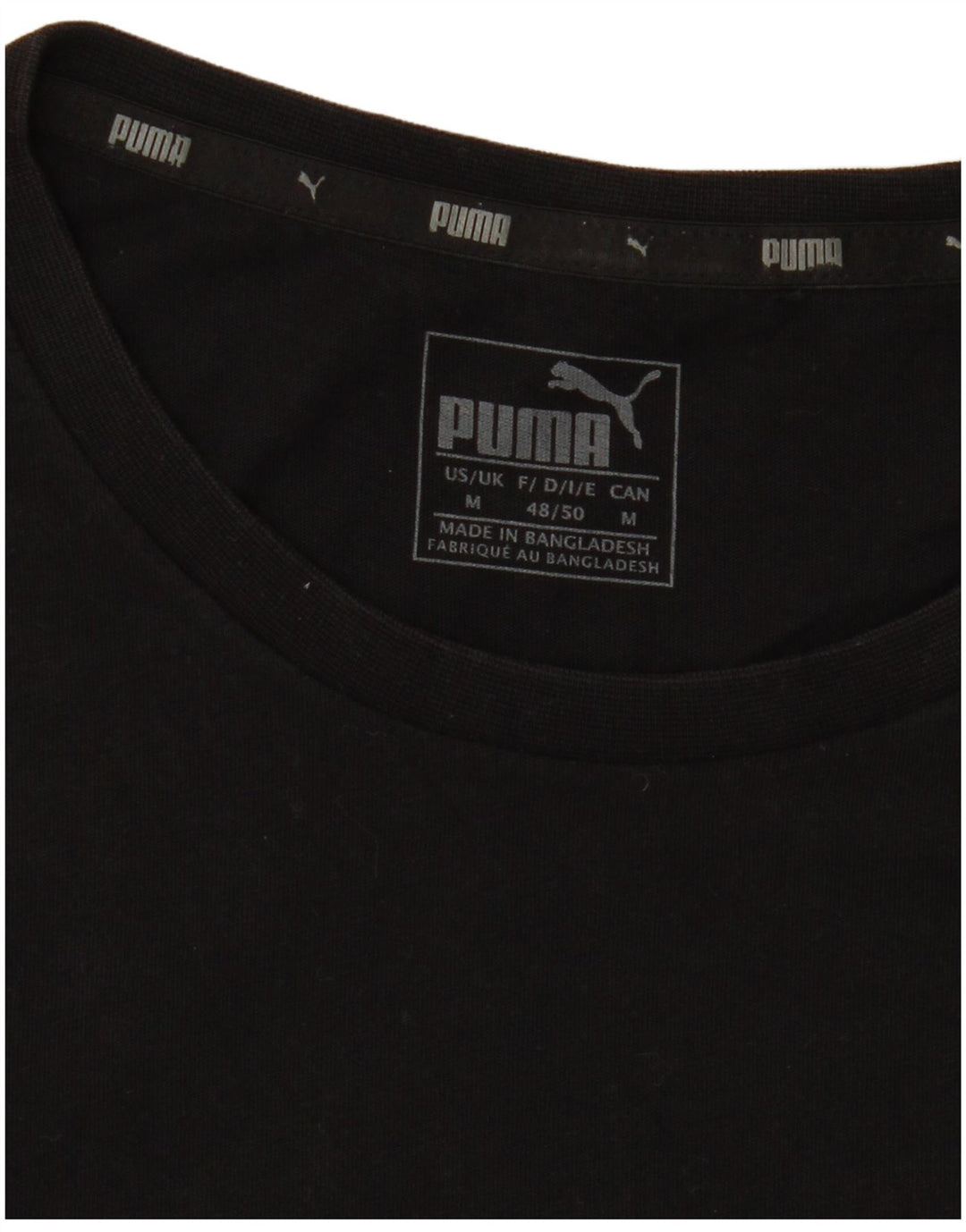 Męski T-shirt Puma z grafiką, średni czarny