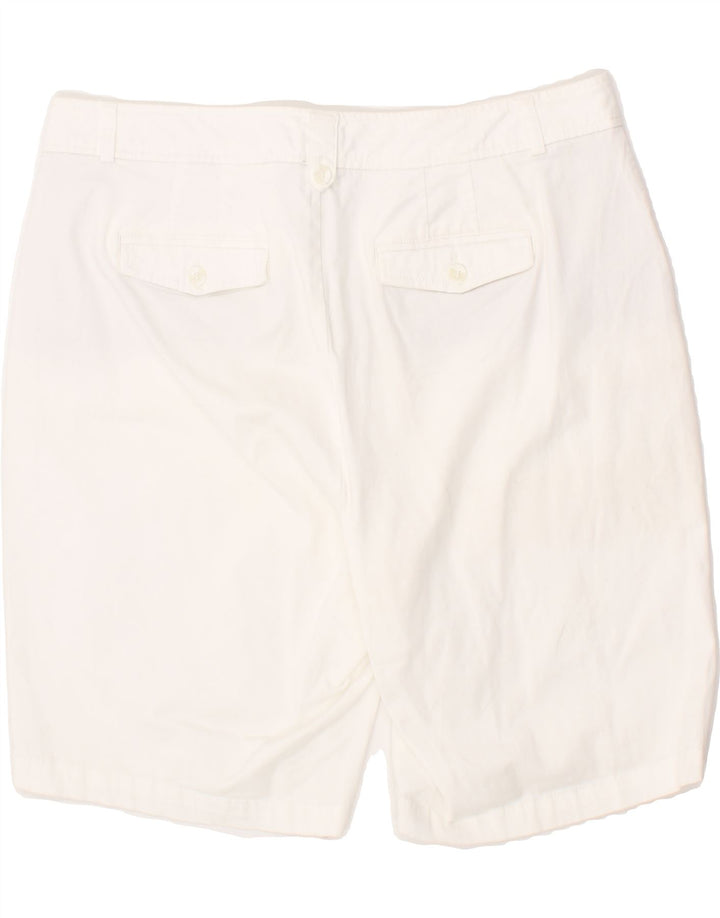 DOCKERS Womens Chino Shorts W36 XL White Cotton Vintage Dockers and Second-Hand Dockers from Messina Hembry 