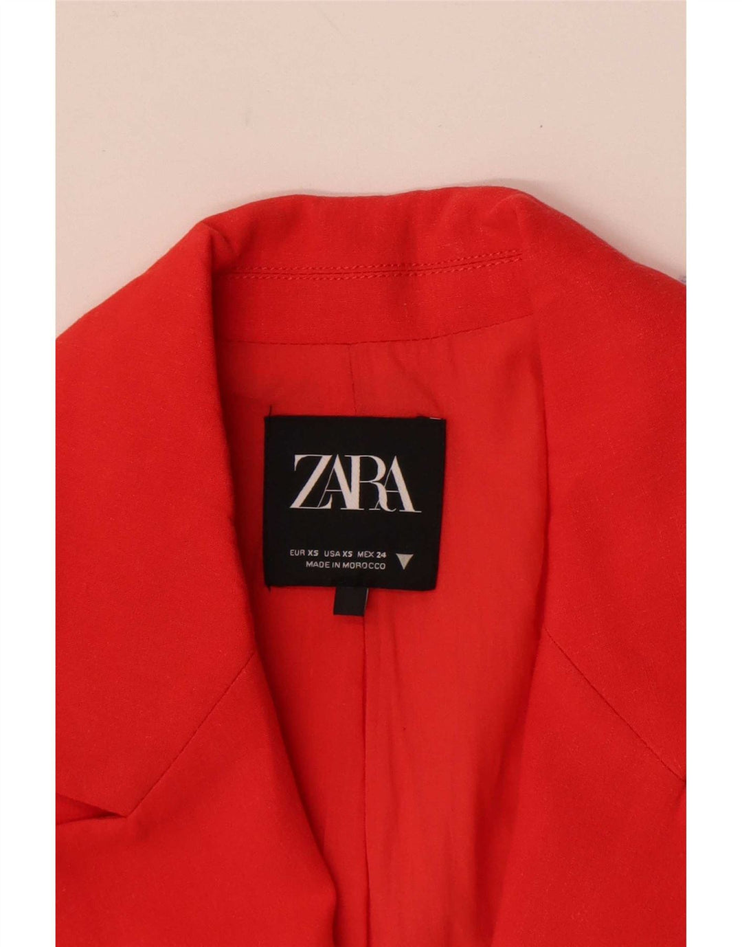 Kurtka bolerko damskie Zara UK 6 XS czerwona