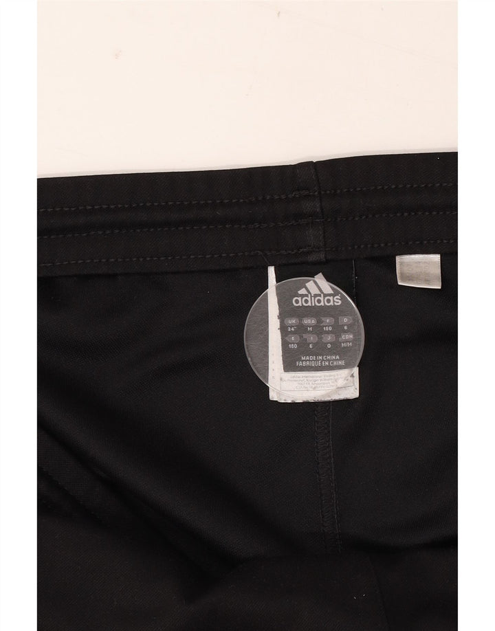 Męskie spodnie dresowe Adidas Climalite Graphic, duże, czarne, poliestrowe