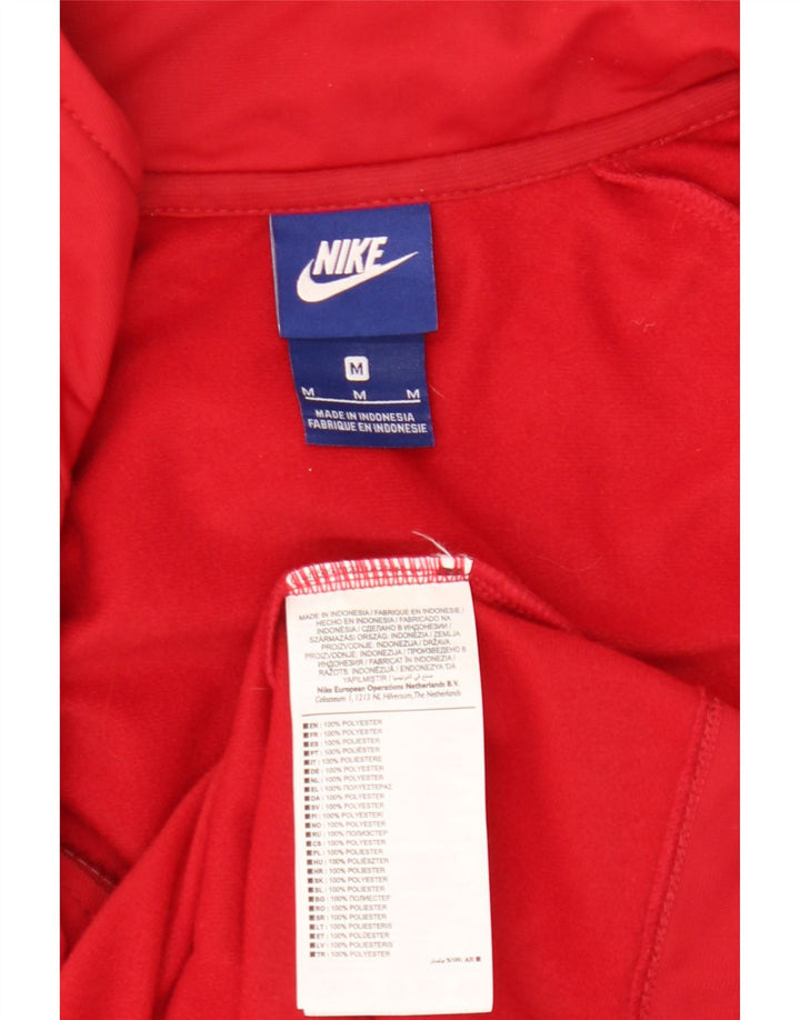 Kurtka męska dresowa Nike, średnia czerwona, poliester