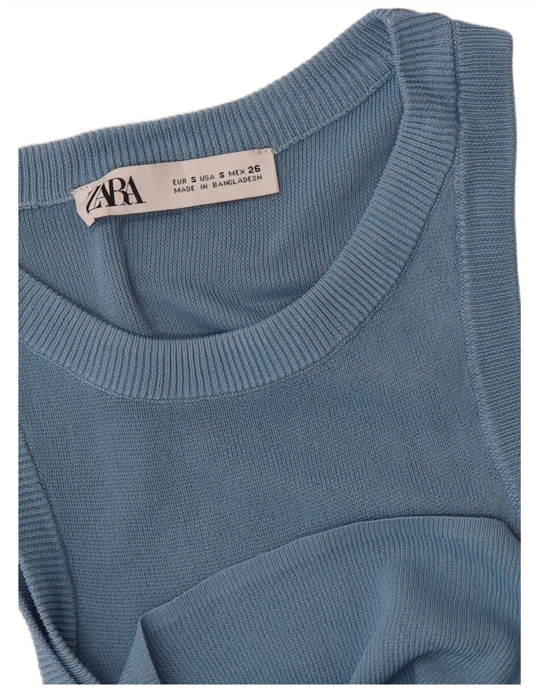Damska kamizelka Zara Top UK 8 Small Blue