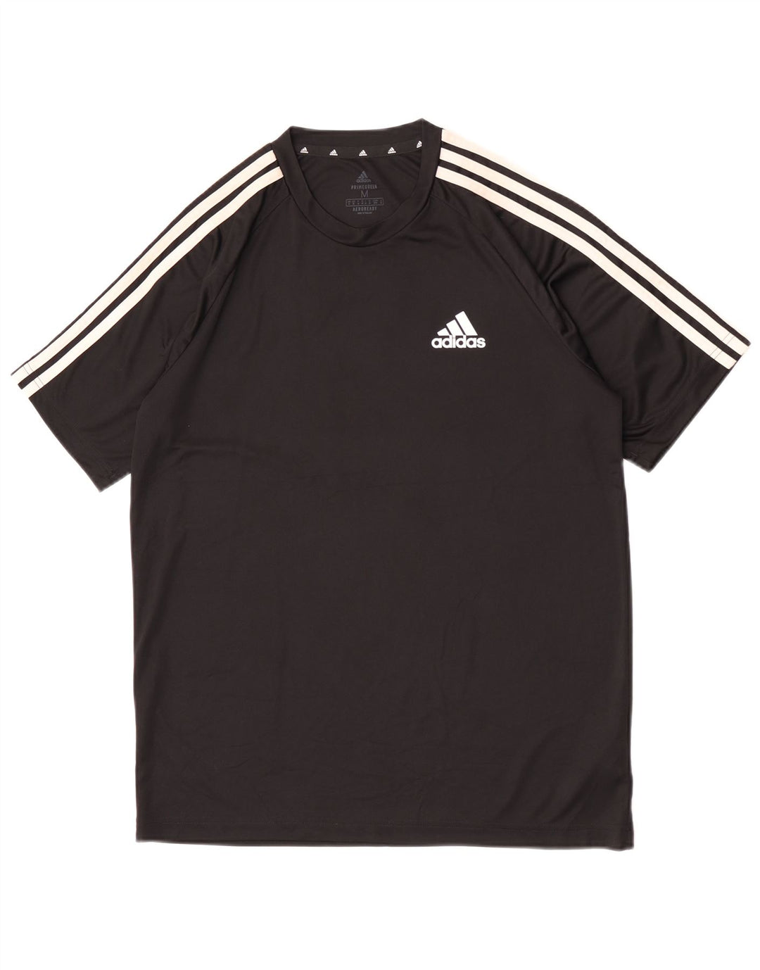 Męska koszulka Adidas Aeroready Top, średni czarny poliester