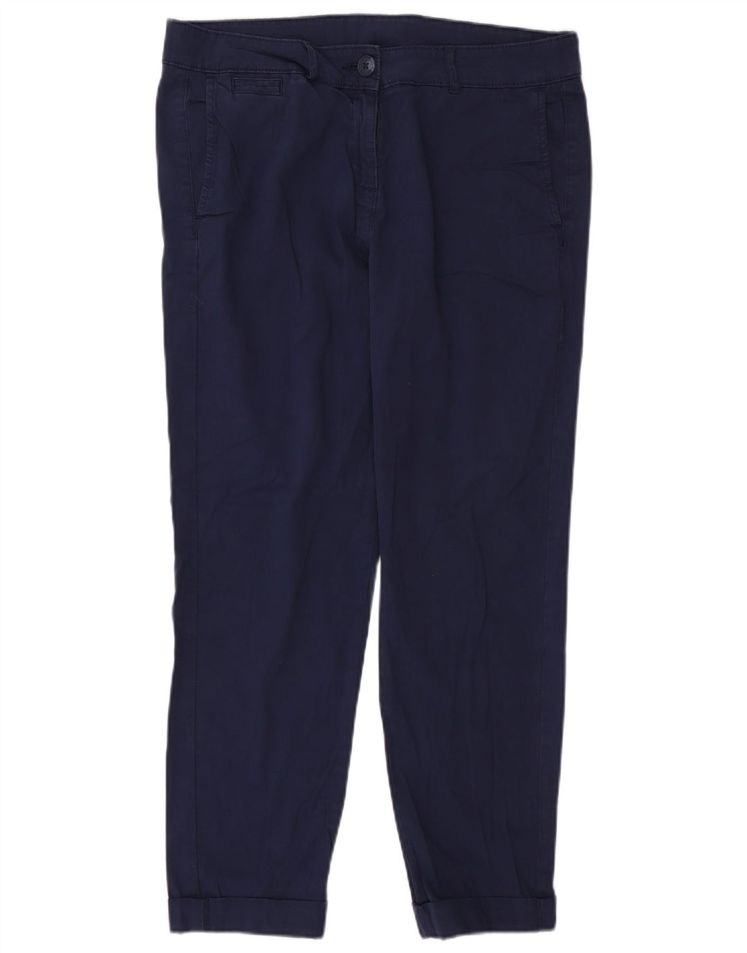 Spodnie damskie Marks & Spencer Slim Chino W32 L27 Granatowe