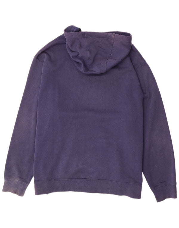 Męski sweter z kapturem i zamkiem Nike, 2XL, granatowy, bawełniany