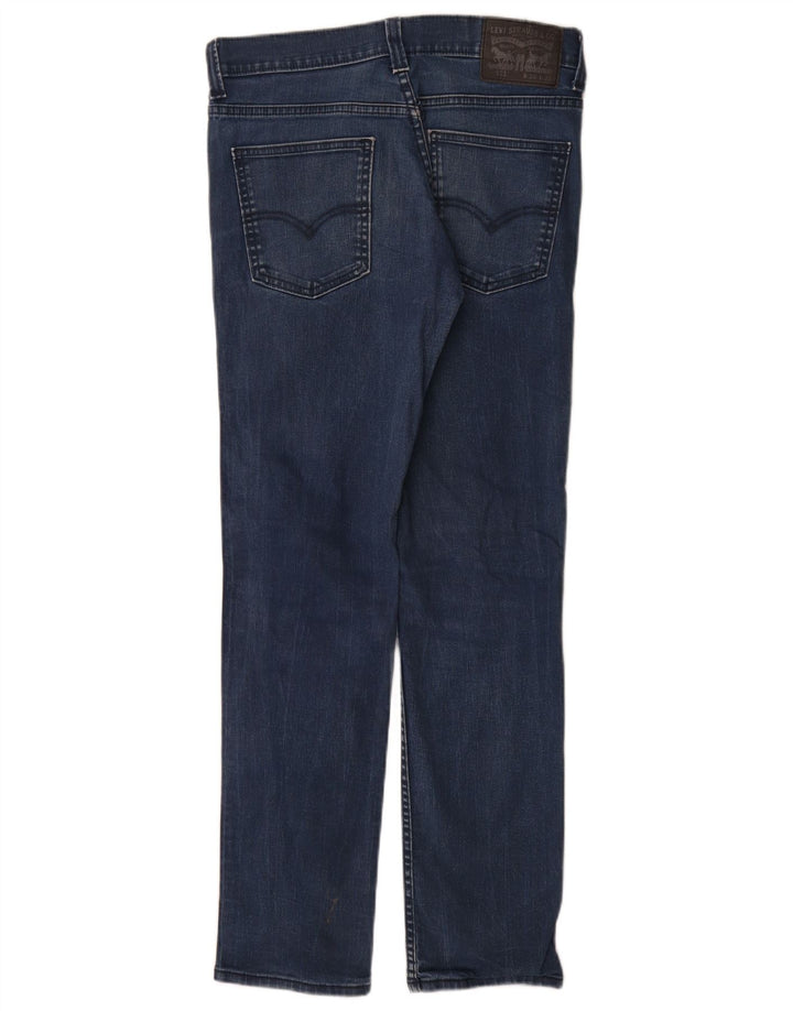 Męskie jeansy slim fit Levi's W30 L30 Niebieskie bawełniane