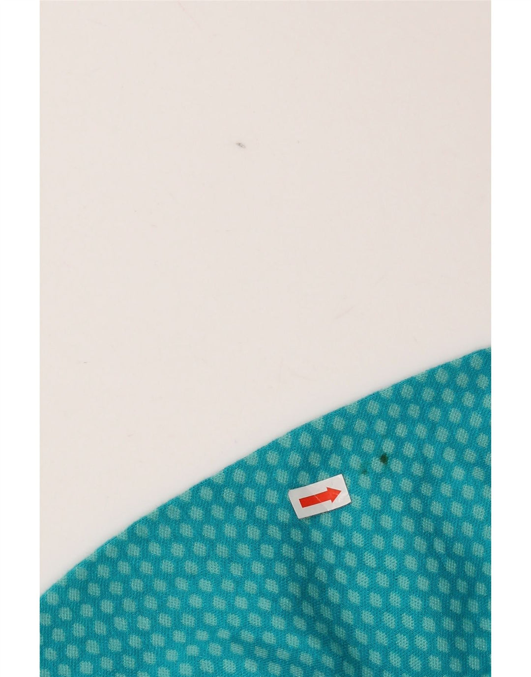 Damski top z zamkiem i dekoltem Eddie Bauer, z długim rękawem, UK 10 Small Turkus Spotted