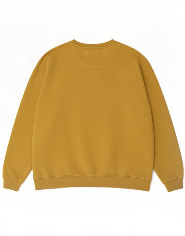 Damska bluza oversize Fat Face UK 12, średnia żółta bawełna