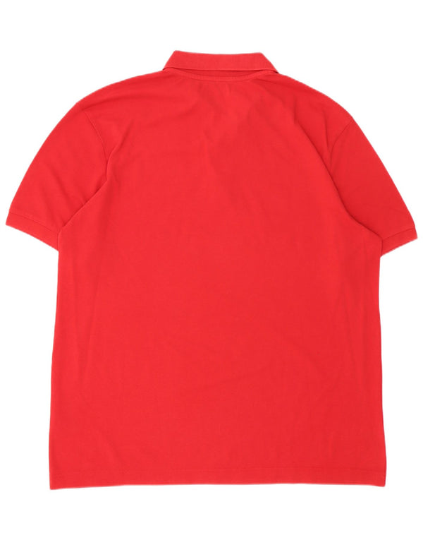 Kappa Mens Polo Shirt 2XL Red Cotton