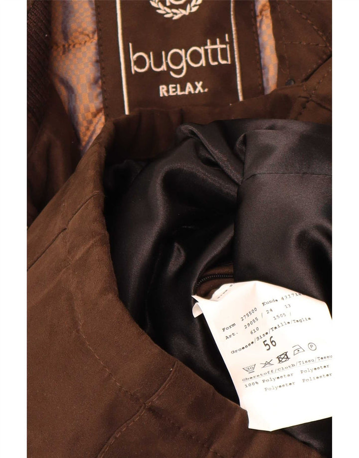Męska kurtka użytkowa Bugatti IT 56 3XL Brązowa Poliester