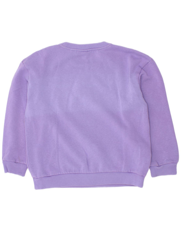 Lacoste Chłopięca bluza z grafiką, 7-8 lat, fioletowa bawełna