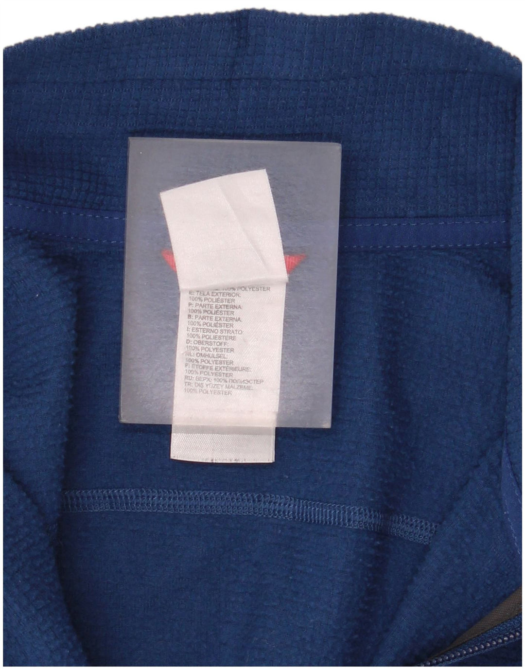 Męski sweter polarowy The North Face z zamkiem błyskawicznym, średni granatowy, poliester