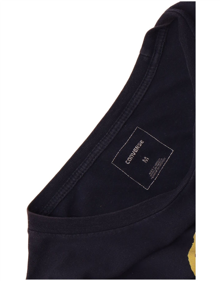 Męska koszulka Converse z grafiką, średnia, granatowa