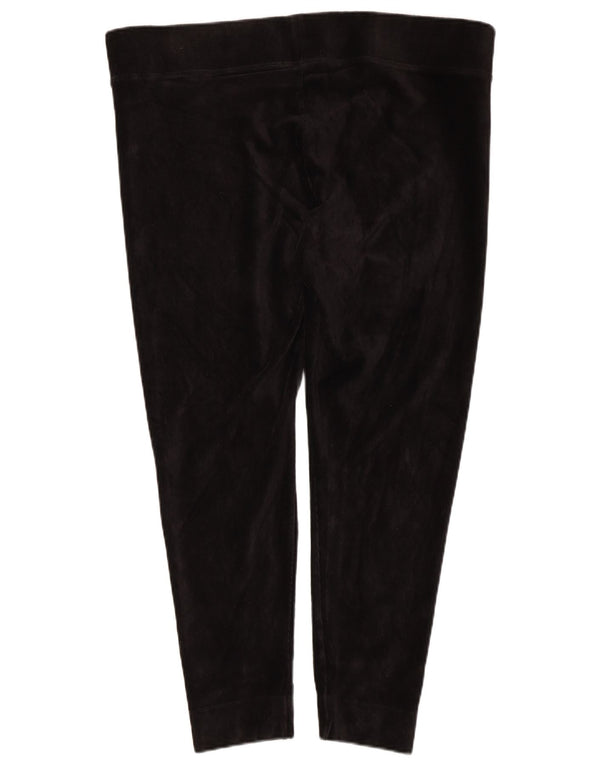 Marks & Spencer Damskie sztruksowe legginsy UK 20 2XL, czarne, bawełniane
