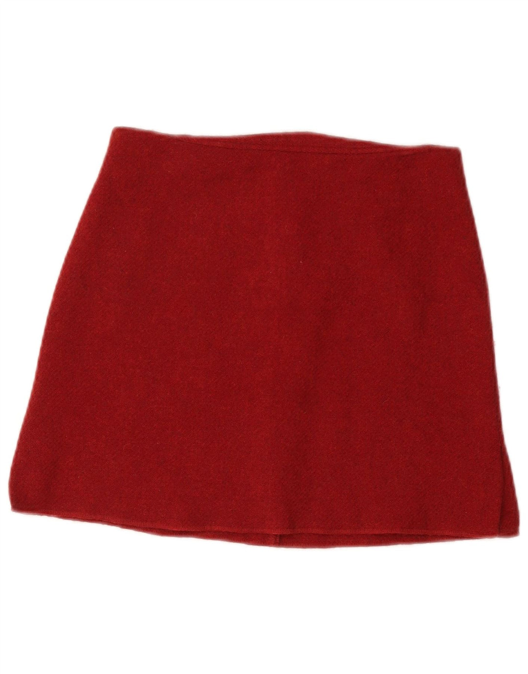 Spódnica mini BENETTON damska W26 mała bordowa