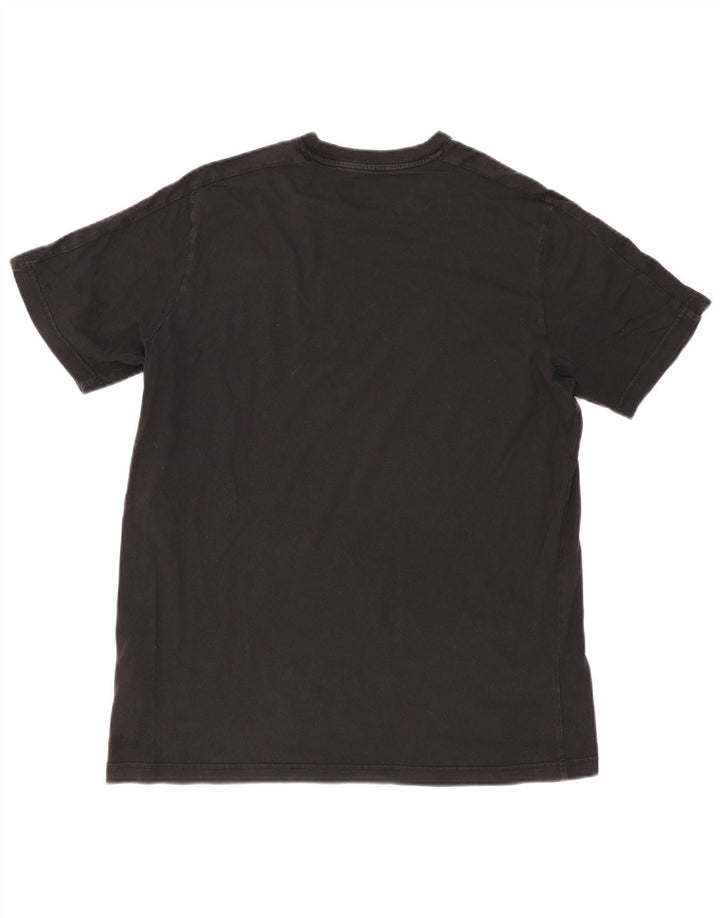 Adidas Męski T-shirt Top Duży Czarny Bawełniany