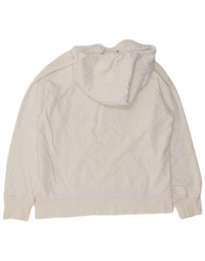 Męski sweter z kapturem i grafiką LEVI'S, mały, biały, bawełniany