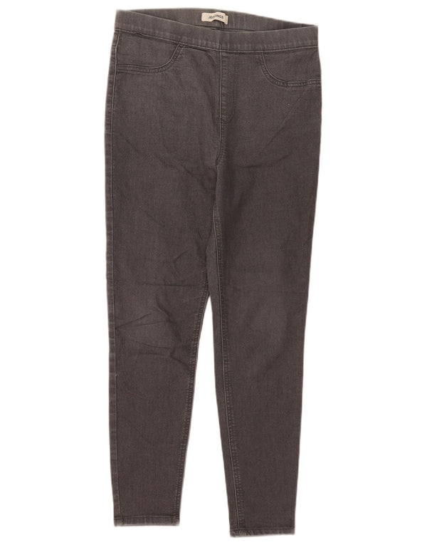 Marks & Spencer Damskie jeansy Jegging UK 10 Small W30 L27 Szara bawełna