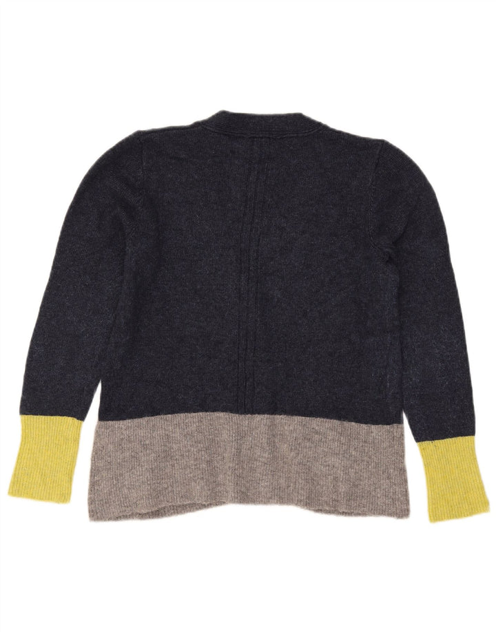 Sweter damski White Stuff UK 12, średni granatowy, blok kolorów
